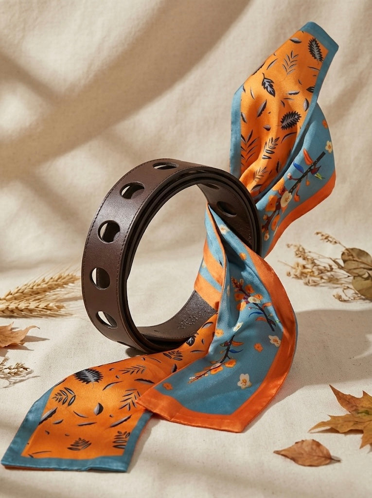 Signature Taraf Axis Scarf Belt